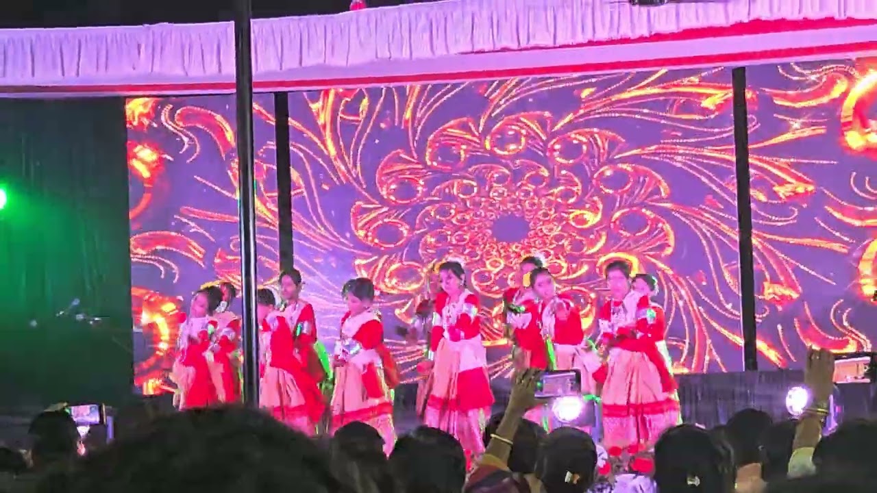 Bihu dance form of Assam .... 