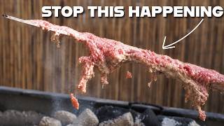 Stop Your Kebabs Falling Off The Skewer
