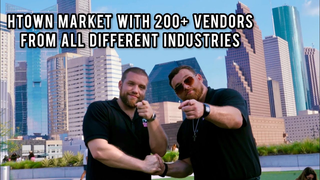 Houston Market Event at POST HTX with 100's of Businesses YouTube