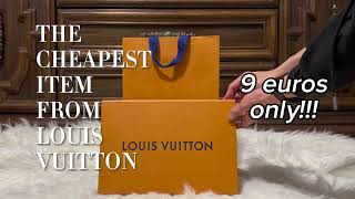 The Cheapest Item from Louis Vuitton  Only 9 Euros!!!