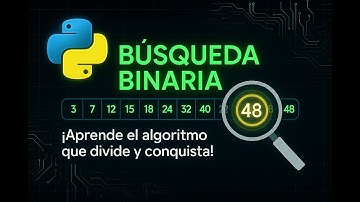 Busqueda binaria desde 0 en python