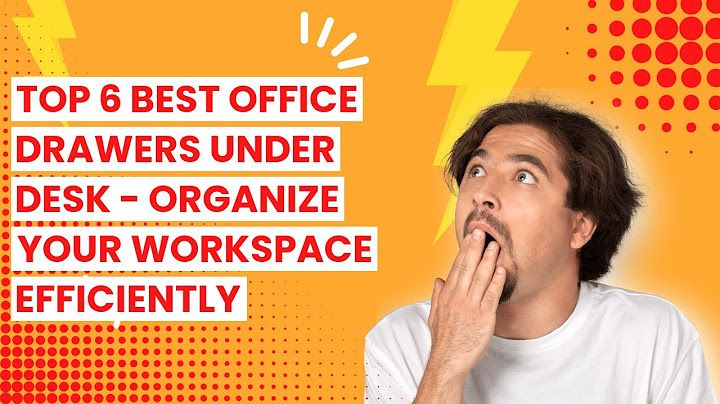 Top 6 Best Office Drawers Under Desk - Organize Your Workspace Efficiently 🙂