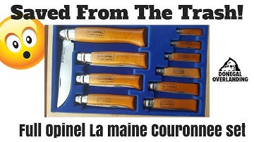 Saved From The Trash - Opinel La maine courennee 10 piece set
