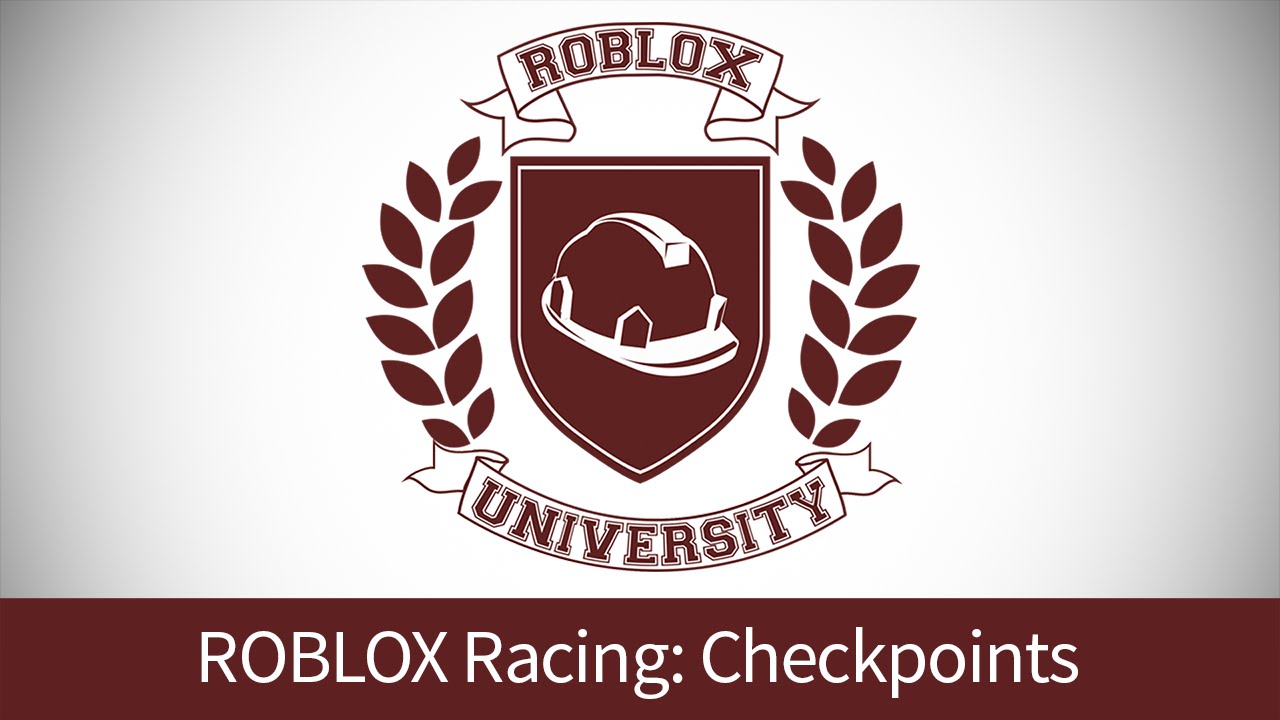 Roblox Racing 10 Adding Checkpoints Roblox U Tutorial Youtube - race to the finish roblox