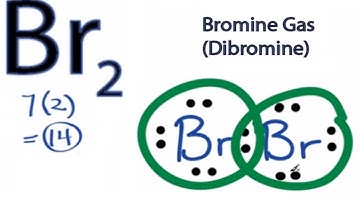 Br2 Lewis Structure - How to Draw the Lewis Dot Structure for Dibromine