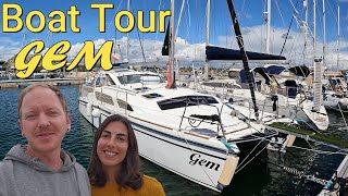 7. Boat Tour! Welcome Aboard! | Sailing Cat Gem