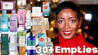 CLEAN BEAUTY PRODUCTS I USED UP | What I’d Buy AGAIN & AGAIN or NOT! Bodycare & Hygiene Empties