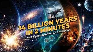 TIMELAPSE OF THE UNIVERSE: 14 Billion Years in 2 Minutes | iconic by mistake  (First Person View)