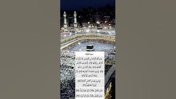 #سورة_الزلزلة من تراويح الحرم المكي #قرآن #راحة_نفسية #alqoran #صباح_الخير