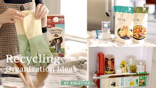 Organize your house with recycled items/ 8 Recycling Organization Tips