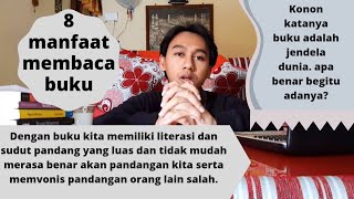 8 Manfaat Membaca Buku