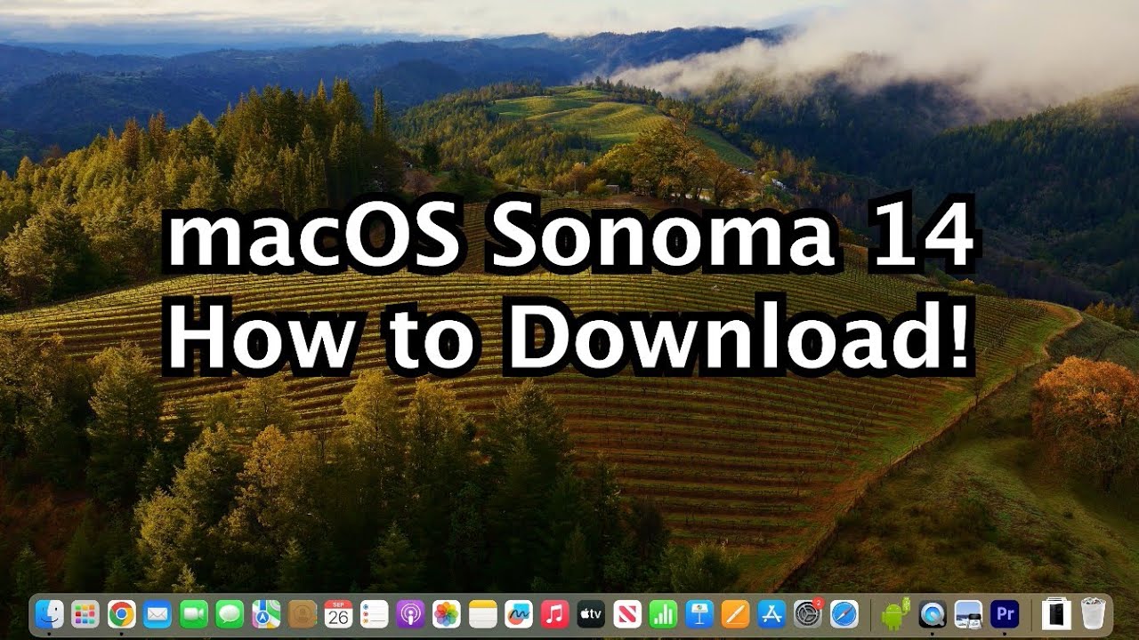 How to Update to macOS Sonoma 14! (MacBook) - YouTube