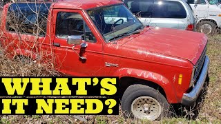 Junkyard Bronco II What's It Need and Will It Run? - NNKH