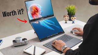 Insane Dual Screen Productivity Laptop  Asus ZenBook Duo 2024