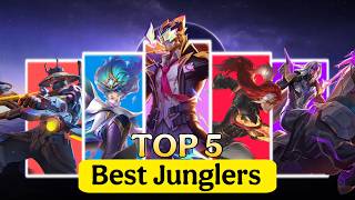 TOP 5 BEST Junglers for Season 41 🔥 Easy Rank Push Heroes | Mobile Legends MLBB