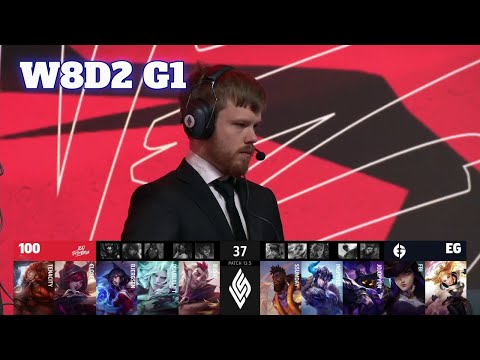 100 vs EG | Week 8 Day 2 S13 LCS Spring 2023 | 100 Thieves vs Evil Geniuses W8D2 Full Game