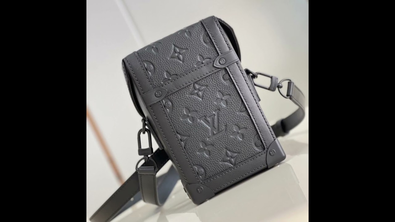 LOUIS VUITTON MONOGRAM ECLIPSE SOFT TRUNK SHOULDER BAG (2020