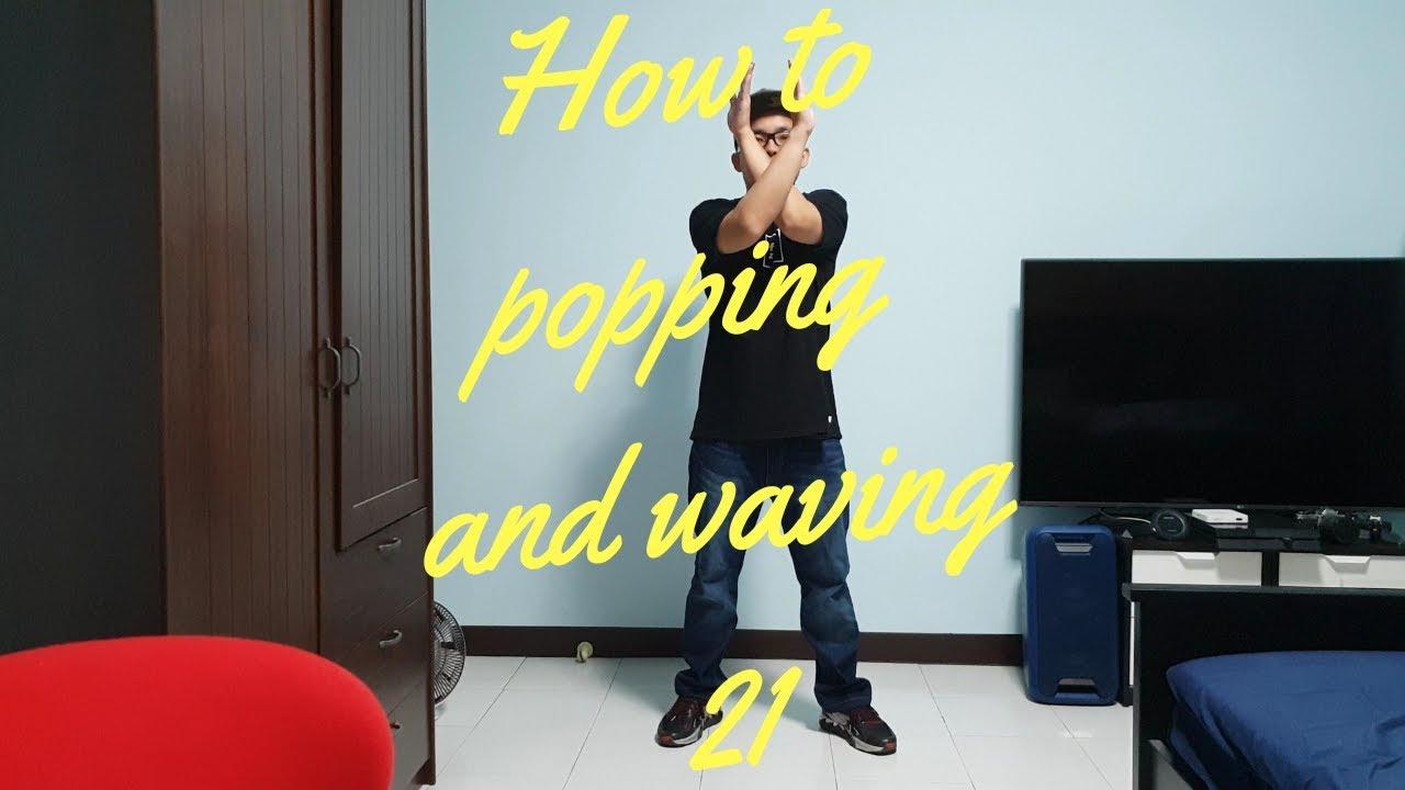 How to popping and waving (waving trick Tutorial )機械舞街舞教學21 - YouTube