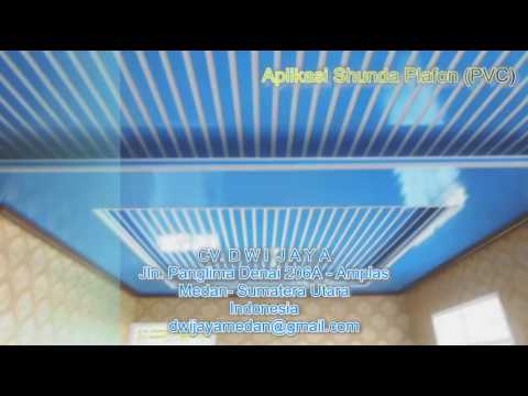 APLIKASI SHUNDA  PLAFON  PVC DJ Kons 002 YouTube