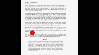 POH: Section 8,  Airplane Handling, Service and Maintenance