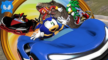 SGA: Sonic Racing CrossWorlds But Stupid [GMOD]