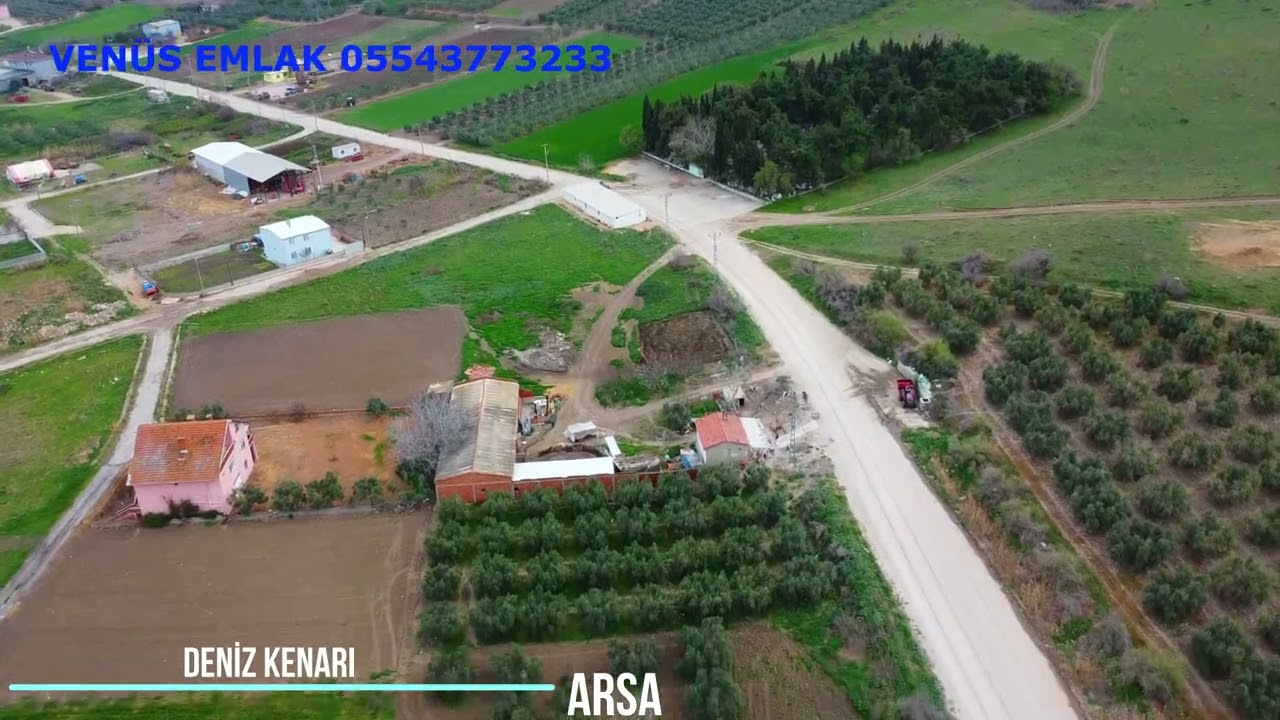 BALIKESİR BANDIRMA MISAKÇA DA DENİZ MANZARALI SATILIK ARSA FİYATI : 2. 600.000