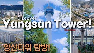 Unveiling Yangsan Tower 양산타워의 숨겨진 매력 South Korea 4K