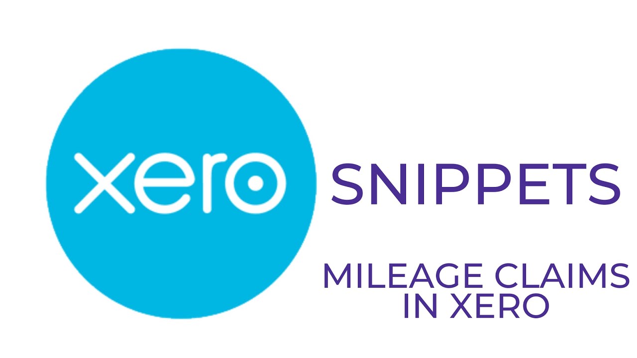 Mileage Claims in Xero YouTube