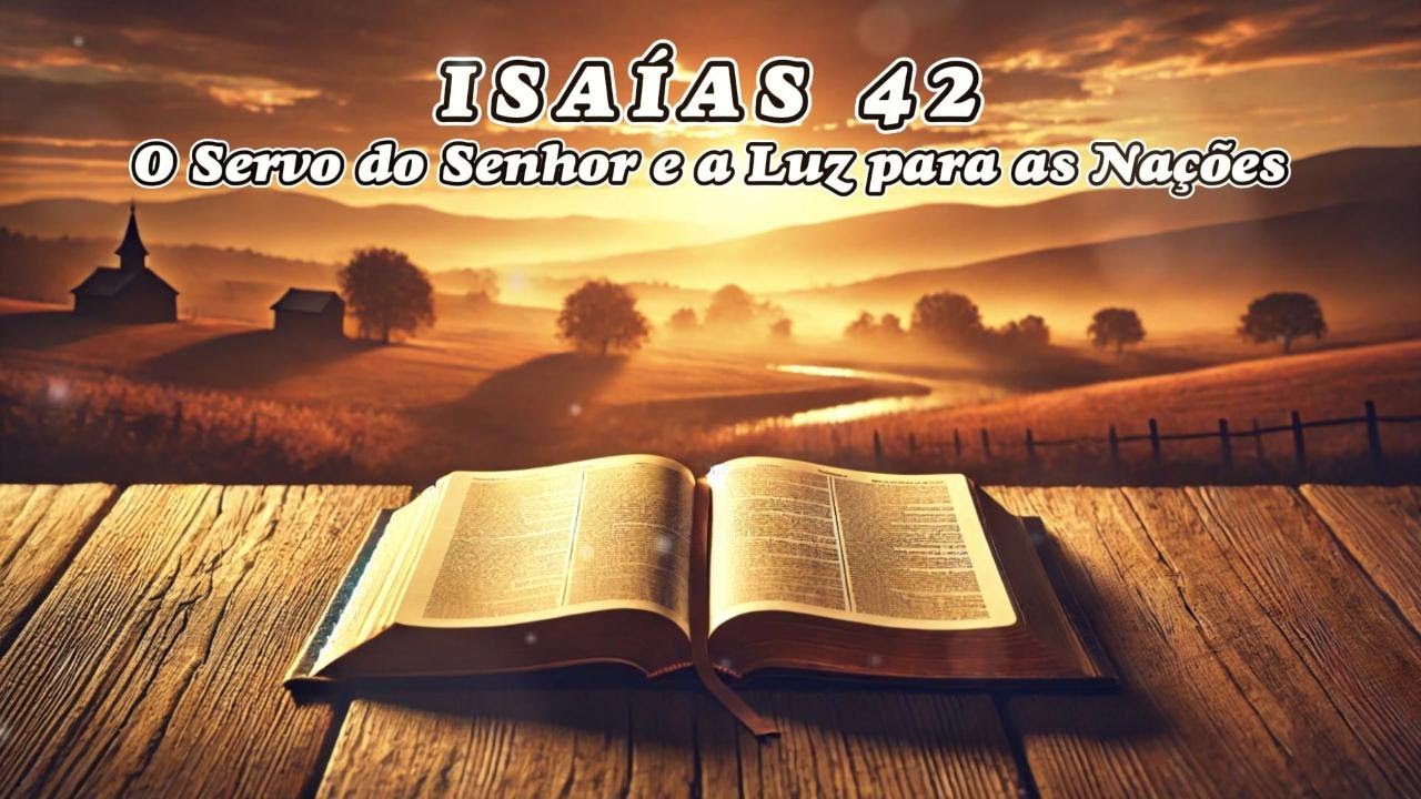 Estudo Bíblico Isaías 42: O Servo do Senhor e a Luz para as Nações (@ccmnacaosanta)