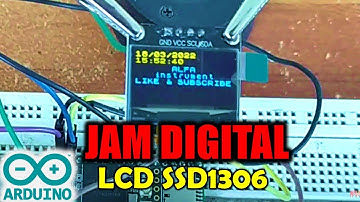 JAM DIGITAL LCD OLED + RTC