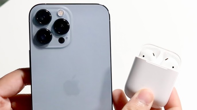 How To Connect AirPods To iPhone 13 - YouTube