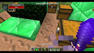 Emerald mod showcase Minecraft