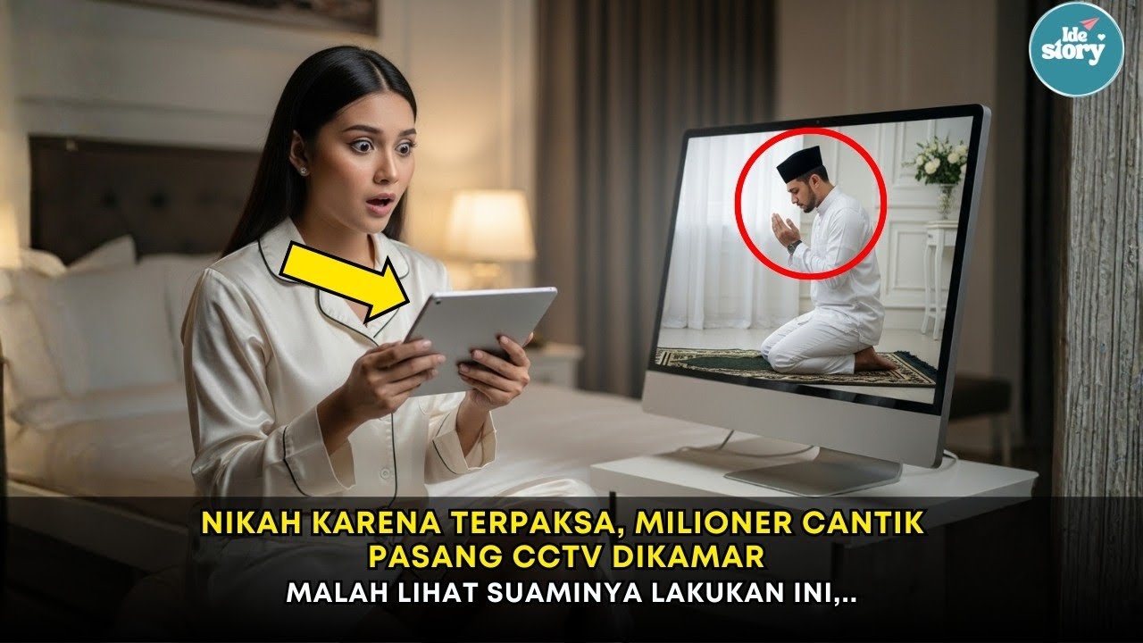 Nikah Karena Terpaksa, Milioner Cantik Pasang CCTV Di Kamar, Malah Lihat Suaminya Lakukan Ini..