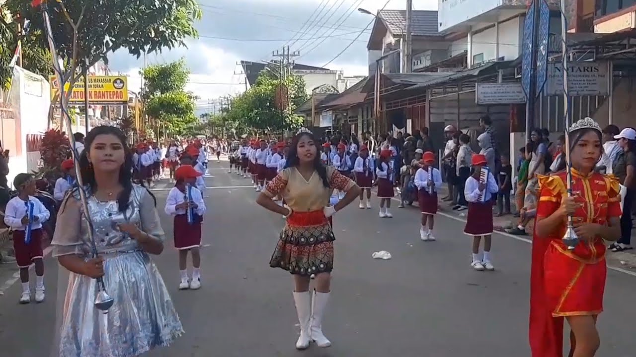 HUT-RI 79, MARCHING BAND SDN 1 TALLUNGLIPU TORUT 24