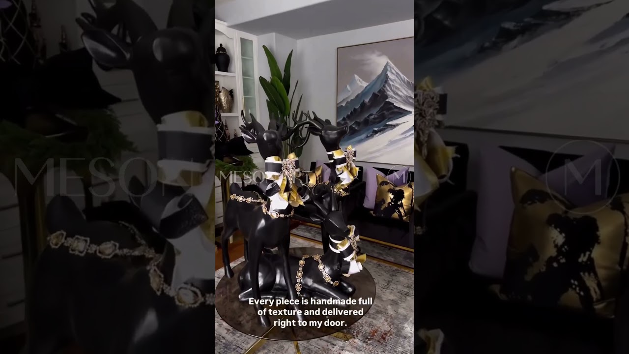 Искусство, которое дополняет интерьер дома 🤍