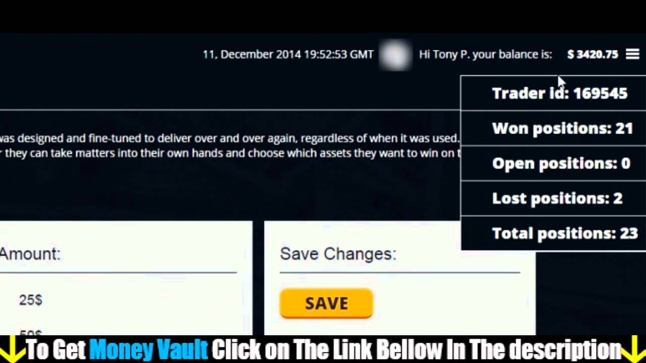 Secret Money Vault Final  Review