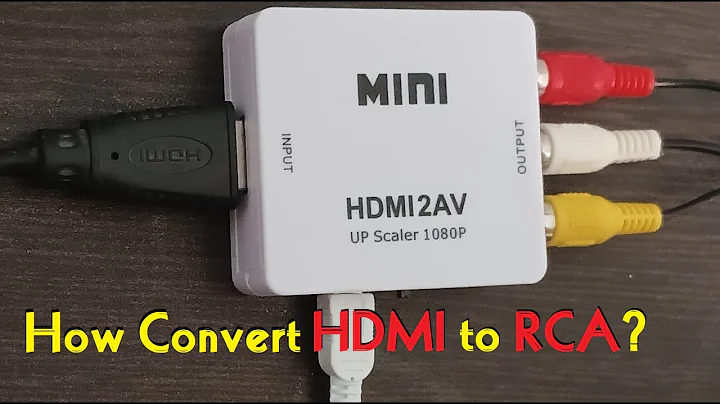 HDMI to AV Converter: Connect Modern Devices to Your Old RCA TV