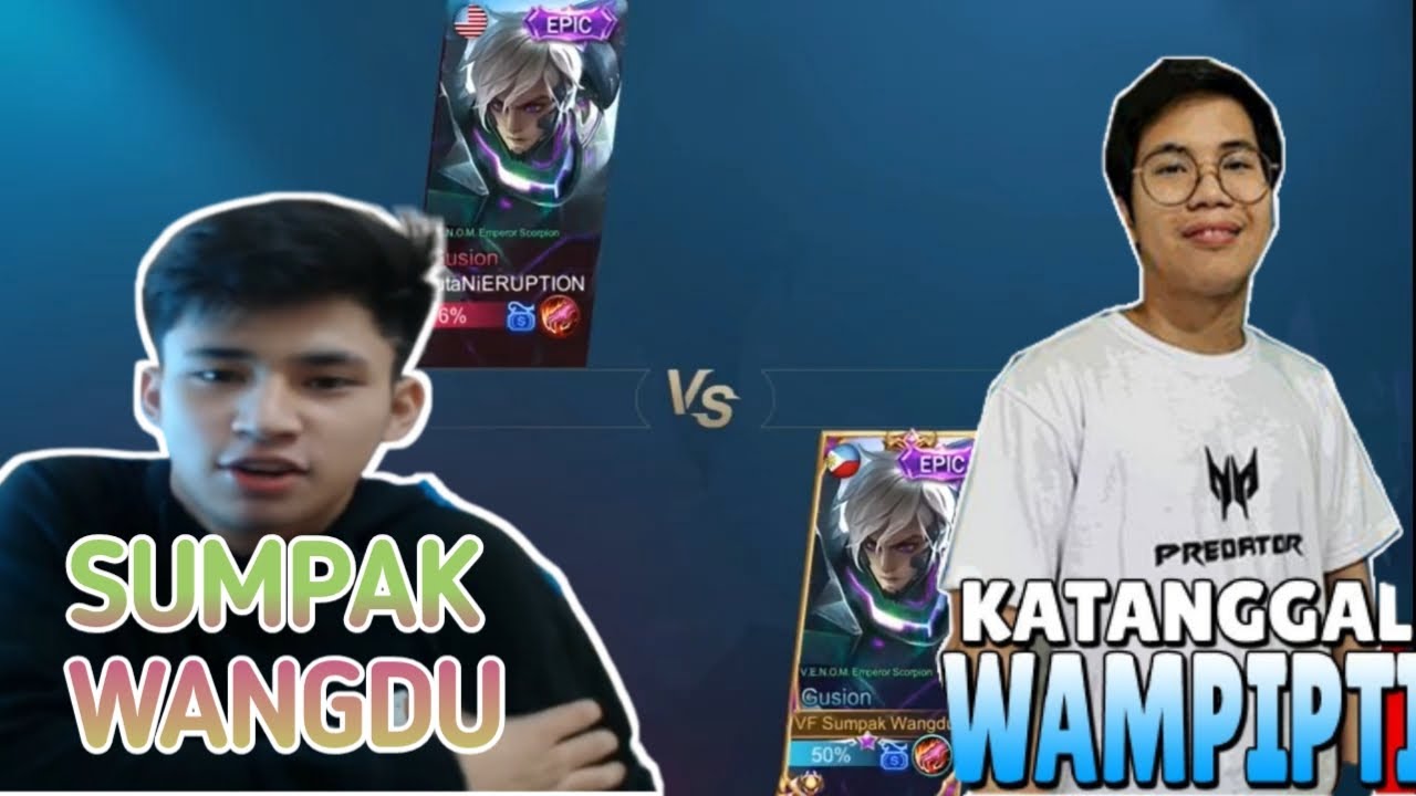 Sumpak vs Wampipti 1v1 Gusion | Paano dinurog ni Wampipti ang Gusion ni Sumpak MLBB