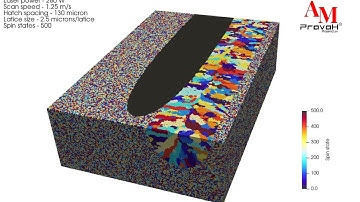 Microstructural Dynamics: Multitrack LPBF Grain Evolution | Paanduv Applications