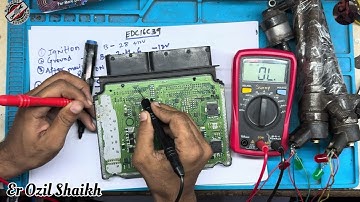 Part 12 Diesel engine injectors firing on table with best ecu tester edc16c39 mhawk a to z explained