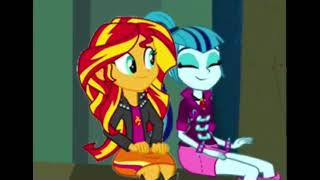 Mlp Egthe Wonder Kids Sunset Shimmer And Sonata Dusk Dancing To The Itsy Bitsy Spider