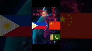 Countries Support China Vs Philippines Geography 