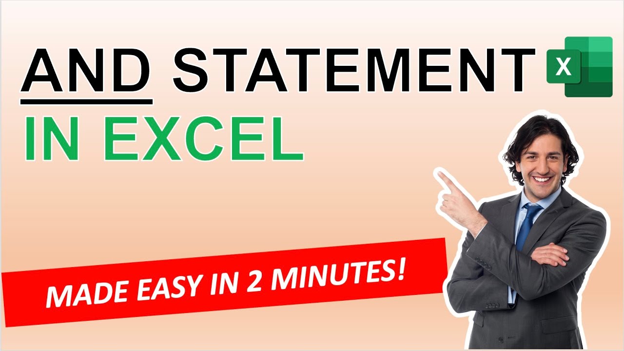 Learn Excel AND STATEMENT in 2 minutes - YouTube