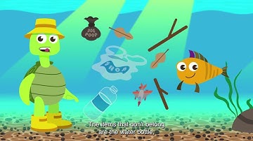 Stormy teaches us how to keep our streams clean.