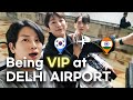 VIP Treatment at the Airport! From Seoul to Delhi 🇮🇳🇰🇷 [Delhi 2023 Ep.1]