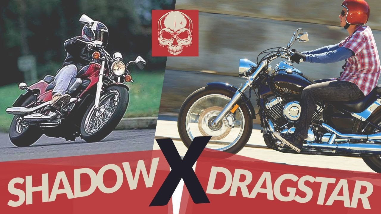 Shadow 600 x Dragstar 650 - COMPARATIVO COMPLETO, qual é a melhor?