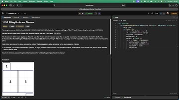 No Sound Leetcode 1105: Filling Bookcase Shelves