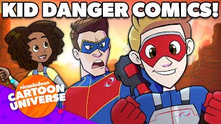 Best of Kid Danger Motion Comics 💥 ft. Monster Baby & Android Henry! | Nickelodeon Cartoon Universe