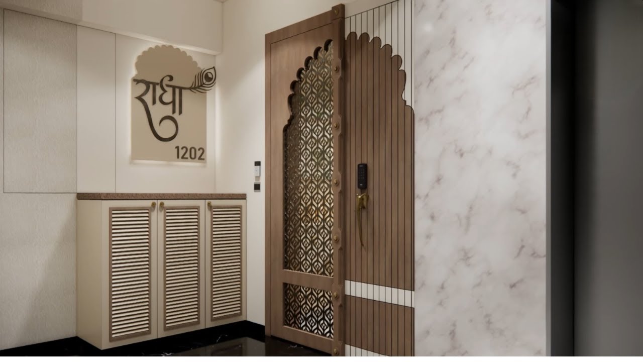 Luxury Indian Home Interior Design | Radha - A Calm & Thoughtful Living Space