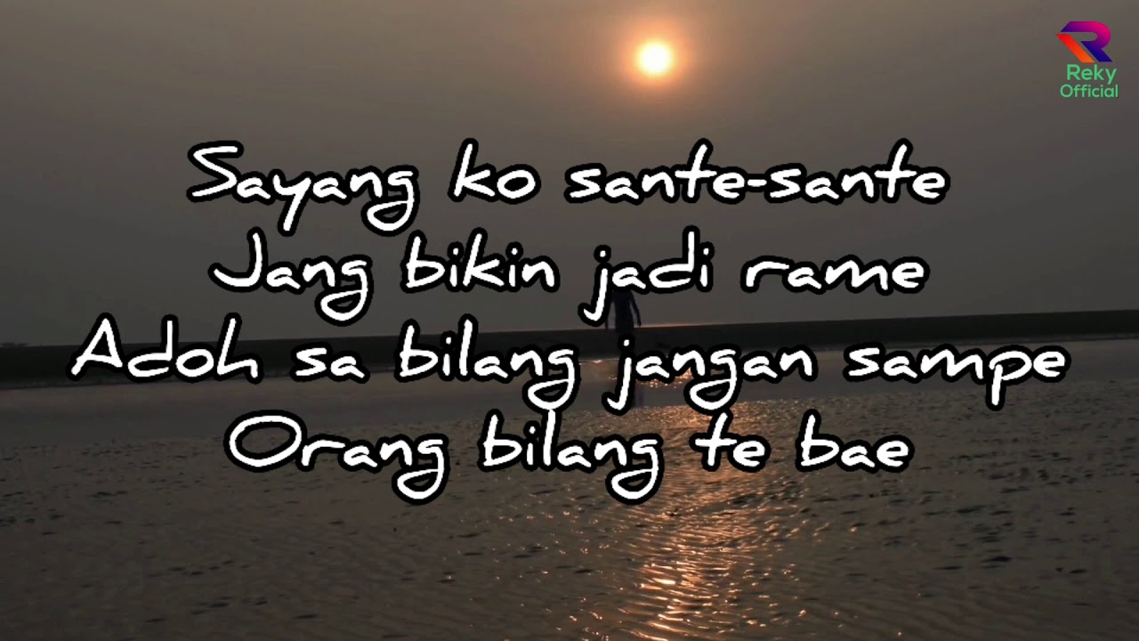 Percaya sa jang bimbang semua bae bae saja!!! percaya Sa Jang Bimbang-Ivon Luanmase (Lirik)